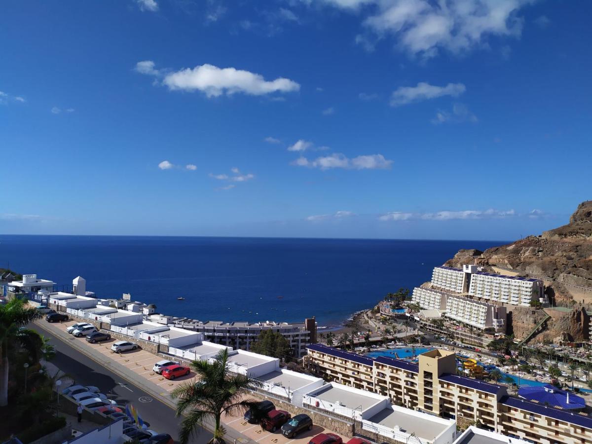 Ocean View Apartment In Taurito, Mogan - Top Floor Exterior photo