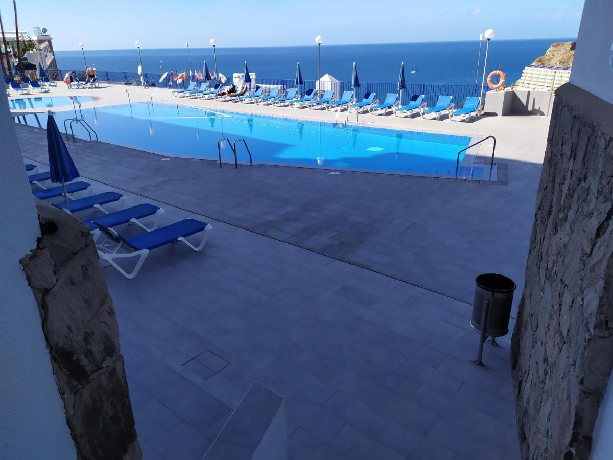 Ocean View Apartment In Taurito, Mogan - Top Floor Exterior photo